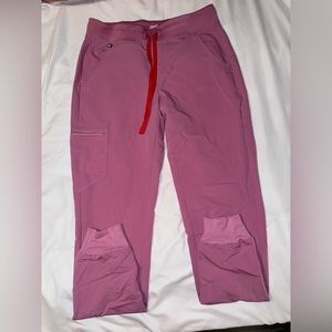 Figs Women’s Zamora Joggers Small Tall - Chalk Pink